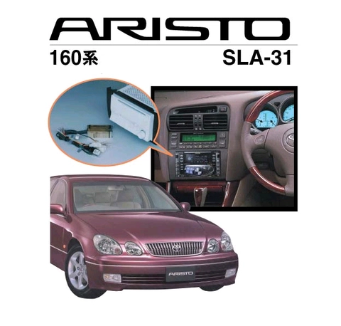 BeatSonic PREMIUM komplett 2-DIN kit GS u/navi m/aktivt system (1998-2005) 