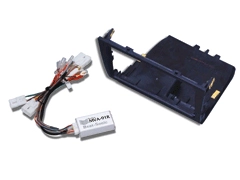 BeatSonic PREMIUM komplett 2-DIN kit IS m/navi u/aktivt system (2001-2005) 