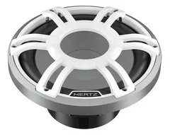 Hertz Marine HMS10B2, 10&quot; sub hvit 2 ohm Sprutsikker IP65, 500 W