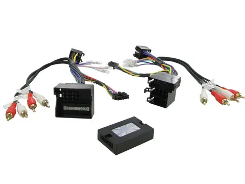 Connects2 Rattfjernkontroll interface Audi (2001->) m/Quadlock &amp; ISO kabelsett