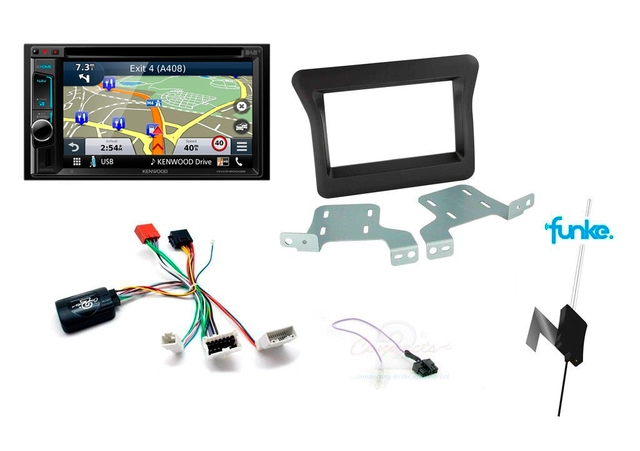 Kenwood komplett headunit pakke Nissan NV400 (2015 - 2020) 