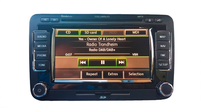 norDAB Premium DAB-integrering VW/Skoda+ RCD/RNS & Bolero/Columbus++ 