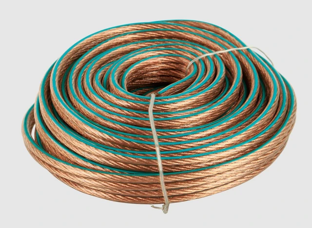 ConnectED 0,75 mm² Høyttalerkabel, 10 m Transparent 