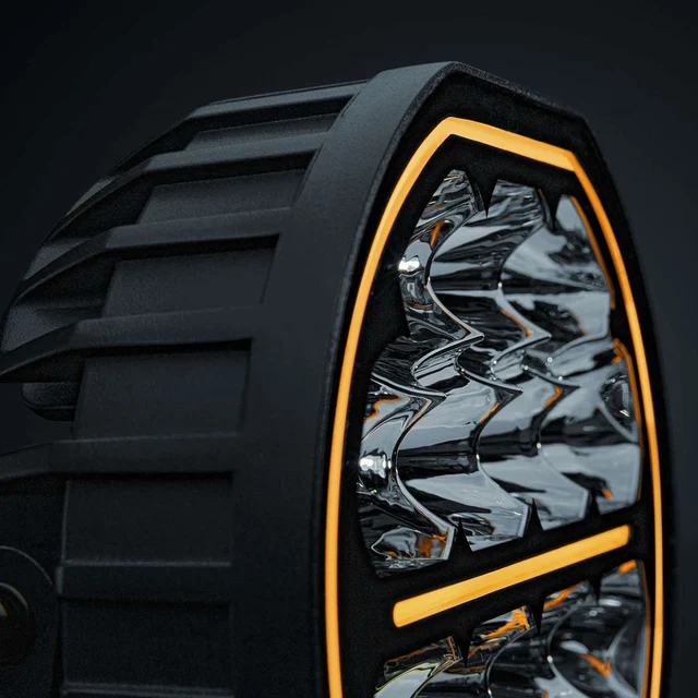 Strands Big Energy, 7" LED ekstralys, 60 Watt, 5.600 Lumen 