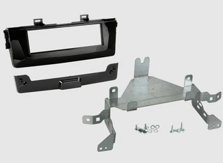 ConnectED Monteringsramme 1-DIN Picanto (2018 --&gt;) Sort pianolakk