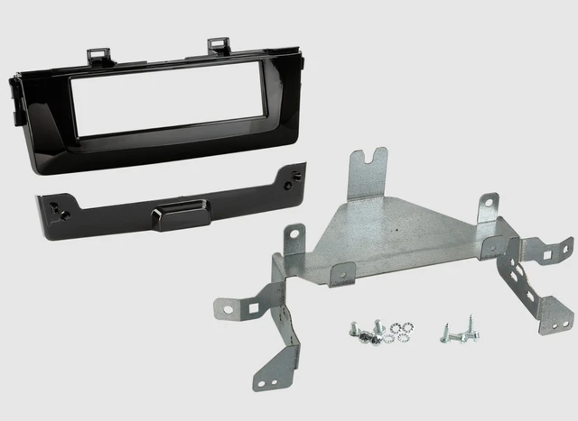 ConnectED Monteringsramme 1-DIN Picanto (2018 -->) Sort pianolakk 