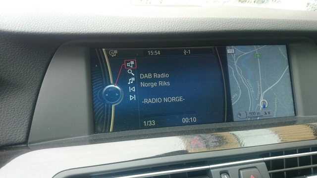 Dension DAB/DAB+ mottaker DAB-integrering via USB-inngang 