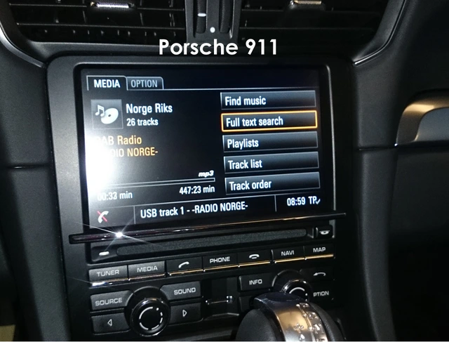 Dension DAB/DAB+ mottaker DAB-integrering via USB-inngang 