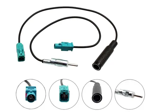 Antenneadapter kit - FAKRA hun->han / han->hun