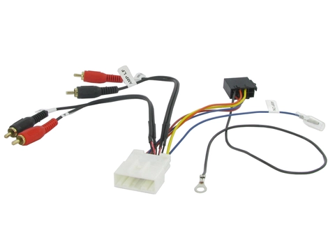 Connects2 ISO-adapter, Se egen liste Nissan/Subaru (2007-->) m/Aktivt høytt.