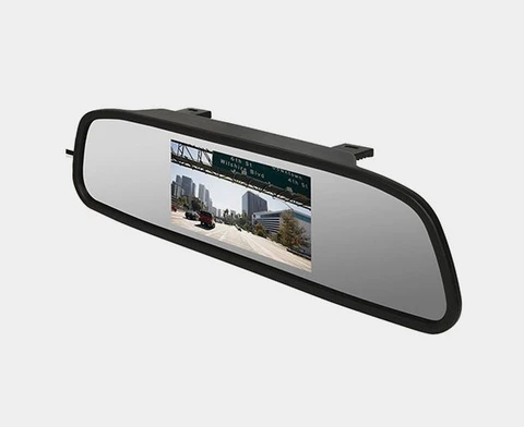 ConnectED Trådløs Ryggekamerapakke Komplett pakke med speilmonitor 