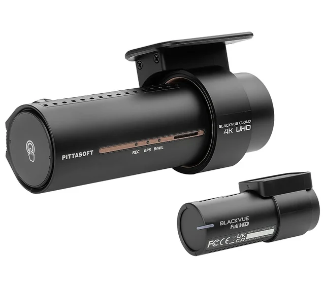 BlackVue Dashbordkamera 2 kanals 64GB 4K, WiFi, GPS, 30 b/s 