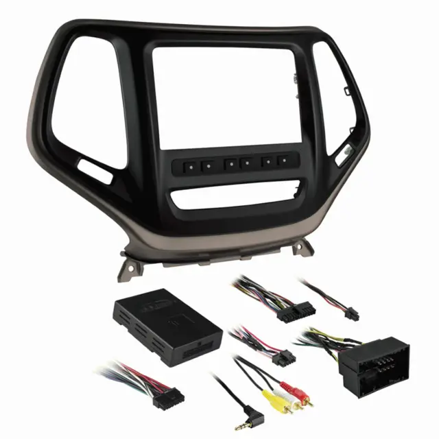 Metra Premium monteringssett 2-DIN Jeep Cherokee (2014 -->) "bronse" 