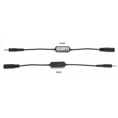 KRAM Forsterker til Svanehals mikrofon 2.5 mm minijack