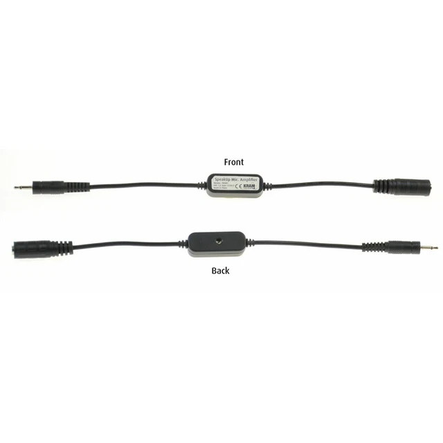 KRAM Forsterker til Svanehals mikrofon 2.5 mm minijack 