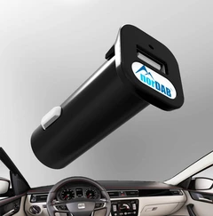 norDAB USB-lader Sigarettenner-plugg til USB-plugg