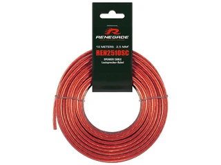 Renegade 2,5 mm&#178; H&#248;yttalerkabel 10m Transparent