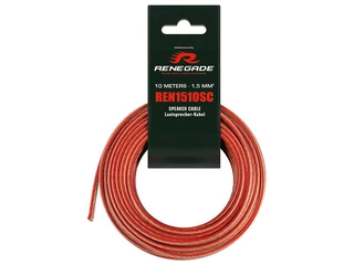 Renegade 1,5 mm&#178; H&#248;yttalerkabel, 10 m Transparent