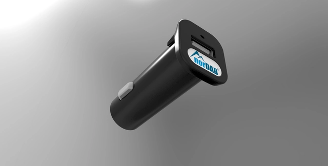 norDAB USB-lader Sigarettenner-plugg til USB-plugg 