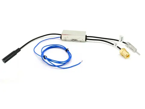 Connects2 FM/DAB splitter - SMB DIN (Hun) - DIN (Han) - SMB (Hun)