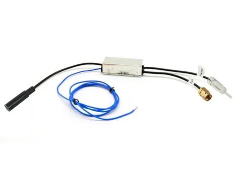 Connects2 FM/DAB splitter - SMA DIN (Hun) - DIN (Han) - SMA (Hun)