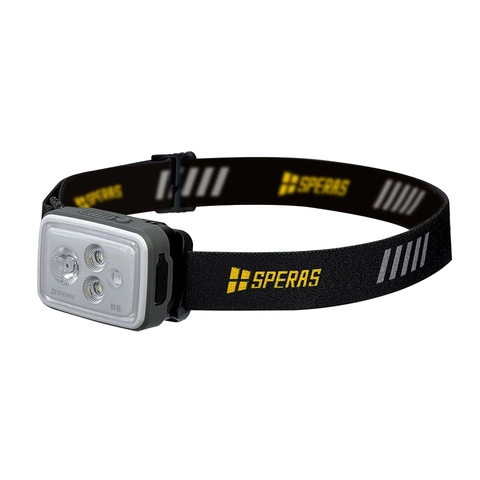 Speras B8 hode / arbeidslykt 700lm / 70 meter kastelengde