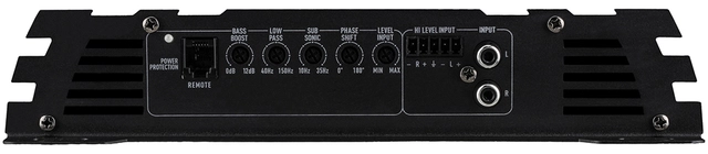 CRUNCH GTO10BP + GPX750.1D Basspakke med bandpass/LED og mono 