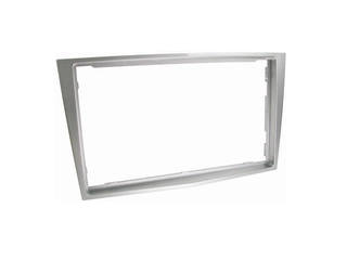 Connects2 Monteringsramme 2-DIN Opel - Headunits &quot;med knekk&quot; M&#248;rk s&#248;lv