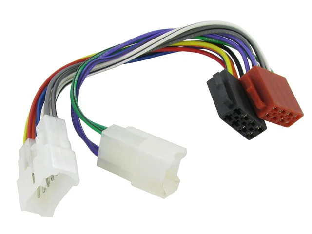 Connects2 ISO-adapter, Se egen liste Toyota/Lexus/Scion/Daihatsu/Subaru 