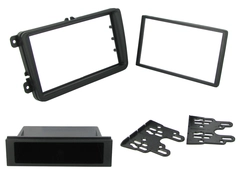 Connects2 Monteringsramme 1-DIN / 2-DIN VW/Skoda RCD/RNS-formfaktor