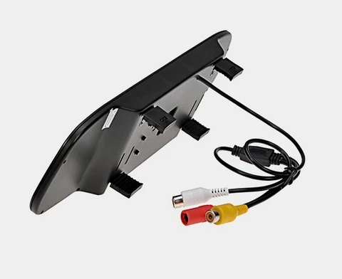 ConnectED Integrert speilmonitor Clip-on speil med innebygget 4,3" skjerm 