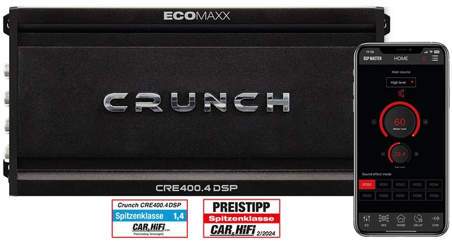 CRUNCH - CRE400.4DSP.M1 VAG Power Quadlock Full (40-pin) 2003 -> 