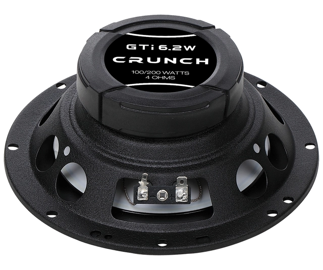CRUNCH GTI6.2W, Woofer 16,5 cm 16,5 cm (6½") Kickbass høyttaler 