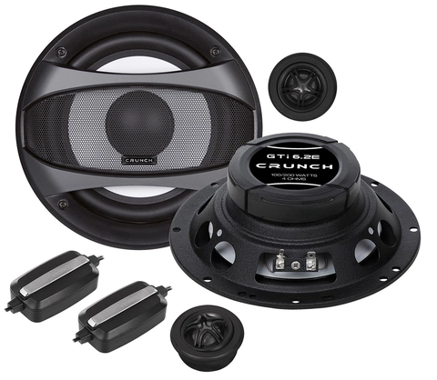 CRUNCH GTI6.2E 16,5 cm (6½") Komponentsett
