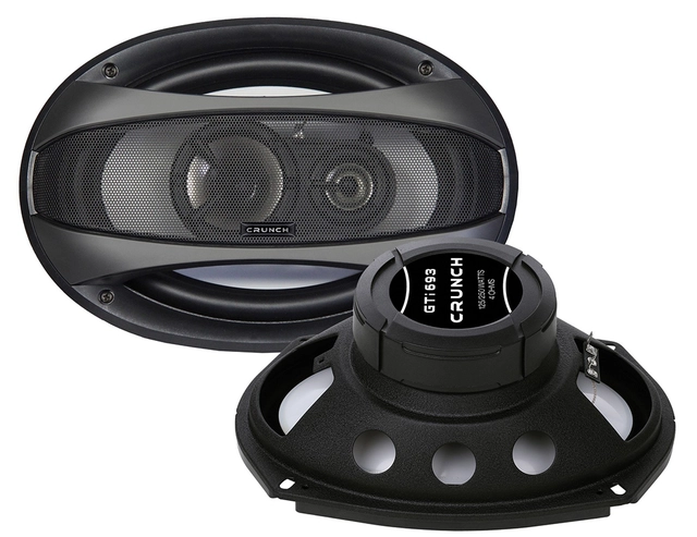 CRUNCH GTI693, 3-vei triaxial 6x9" 15 x 23 cm (6 x 9") Høyttalere 