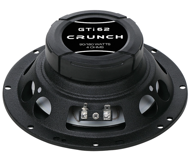 CRUNCH GTI62, 2-vei koaxial 16,5 cm 16,5 cm (6½") Koaxial høyttalere 