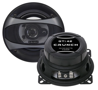 CRUNCH GTI42, 2veis koaxial 10 cm 10 cm (4") Koaxial høyttalere