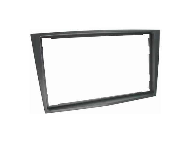 Connects2 Monteringsramme 2-DIN Opel - Headunits "med knekk" Mørk grå 