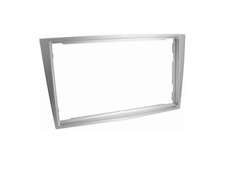 Connects2 Monteringsramme 2-DIN Opel - Headunits &quot;med knekk&quot; Lys s&#248;lv