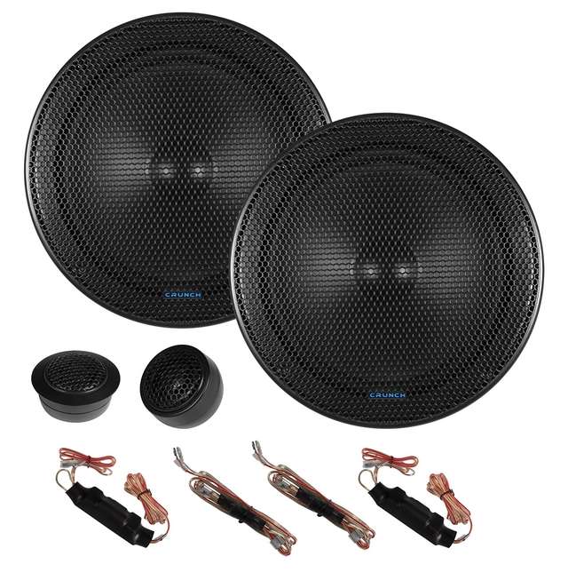 CRUNCH GTS6.2C, 2-veis komponentsett 16,5 cm (6½") Komponentsett 