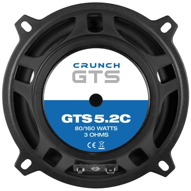 CRUNCH GTS5.2C, 2-vei kompo 13 cm 13 cm (5¼") Komponentsett 