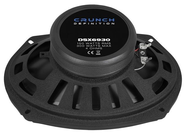CRUNCH DSX6930, 3-veis triaxial 6x9" 15 x 23 cm (6 x 9") Triaxial høyttalere 