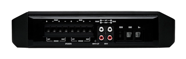 Rockford Fosgate Bilforsterker 4 x100W Punch 4-kanaler, 2 Ohm stabil 