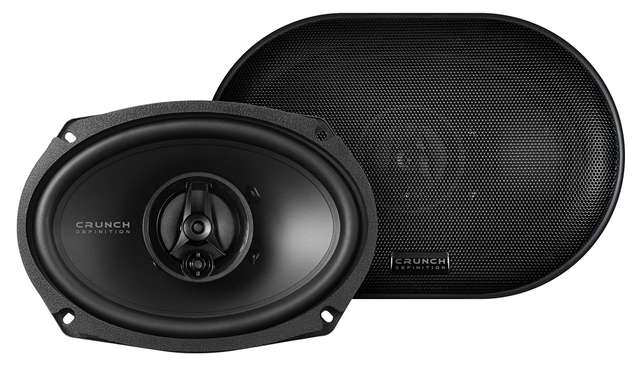 CRUNCH DSX6930, 3-veis triaxial 6x9" 15 x 23 cm (6 x 9") Triaxial høyttalere 