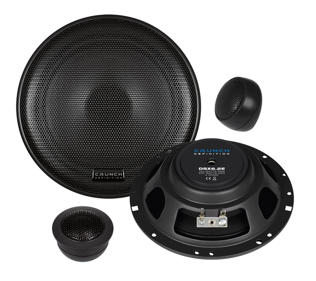 CRUNCH DSX6.2E 2-vei kompo 16,5cm 16,5 cm (6½") Komponentsett 