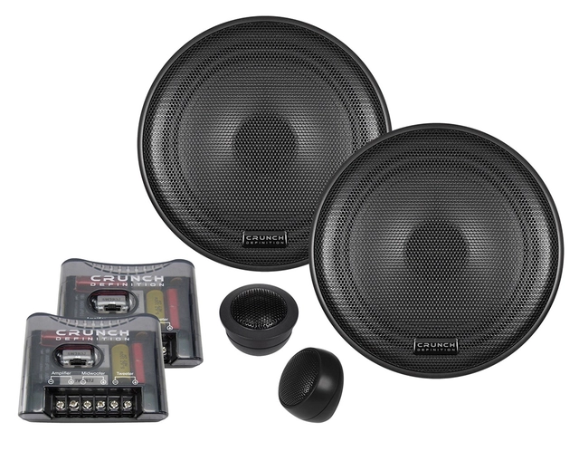 CRUNCH DSX6.2E, 2-vei kompo 16,5cm 16,5 cm (6½") Komponentsett 