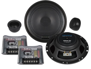CRUNCH DSX6.2E, 2-vei kompo 16,5cm 16,5 cm (6½") Komponentsett