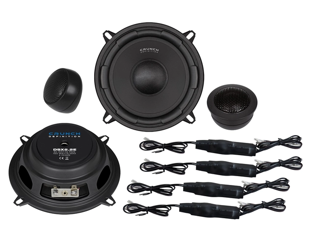 CRUNCH DSX5.2E, 2-vei kompo 13cm 13 cm (5¼") Komponentsett 