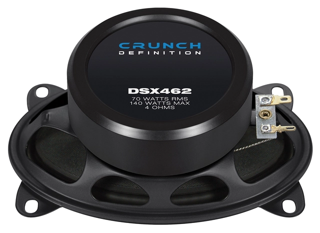 CRUNCH DSX462, 2-veis koaxial 4x6" 10 x 15 cm (4 x 6“) Koaxial høyttalere 