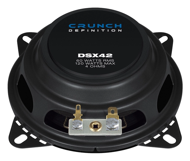 CRUNCH DSX42, 2-veis koaxial 10 cm 10 cm (4") Koaxial høyttalere 